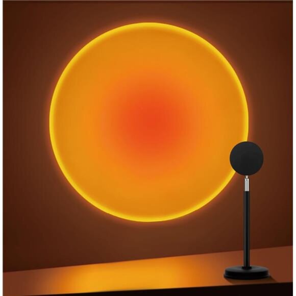 Sunset Lamp Projector, 180 Degree Rotation Sunset Projection Light Led Night - Picture 1 of 7